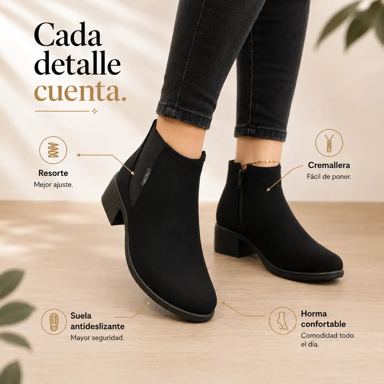 Botin Bianca-¿Cansada de elegir entre comodidad y estilo?